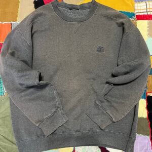 Vintage Starter Grey on Grey Crewneck Medium / Large